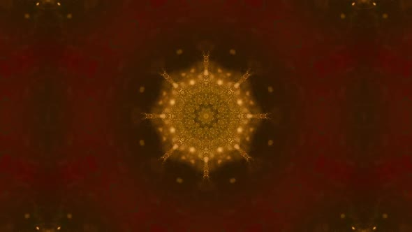 Golden Mandala Vj Loop