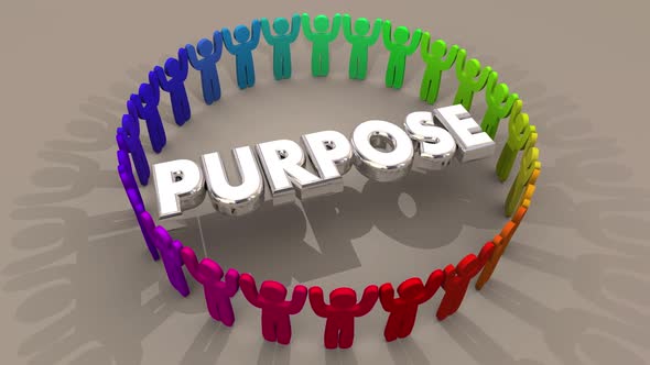 Purpose Shared Common Goal Mission People Working Together