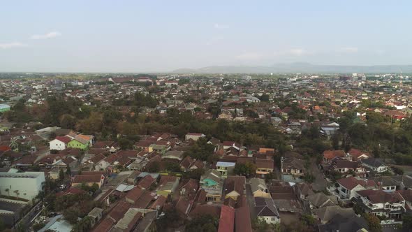 Aerial View Yogyakarta Indonesia