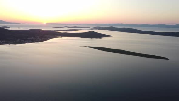 Balikesir Ayvalik and Cunda Island Aerial View