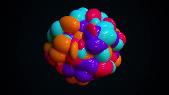 Colorful Glossy Balls
