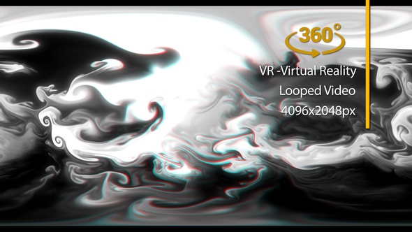 VR360 Fluid Abstract 04 Virtual Reality