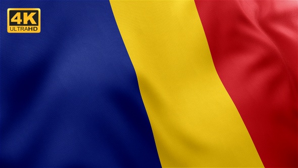 Romania Flag - 4K