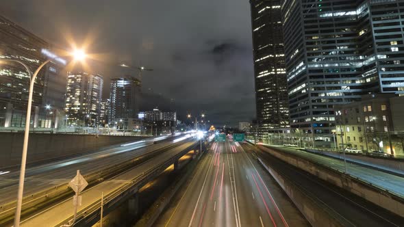 Seattle Downtown at Night