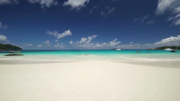 Tropical Paradise Picturesque Sand Beach