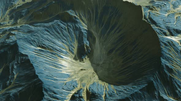 View of the Alien Planet Landscape alt