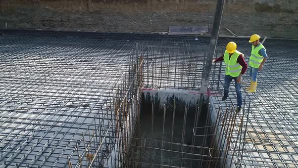 Heavy Construction Concrete Pour