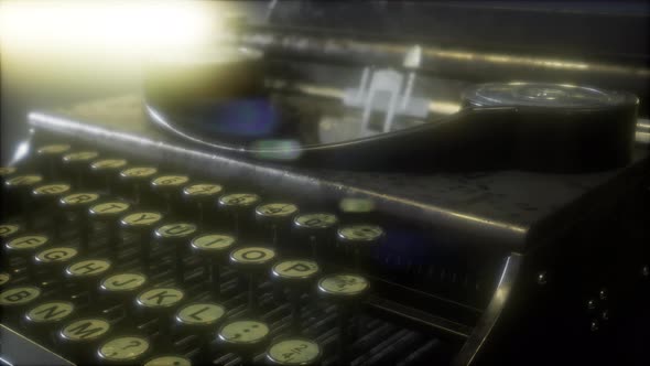 Retro Typewriter alt