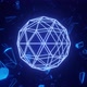 Spinning Neon Wireframe Ball Loop - VideoHive Item for Sale