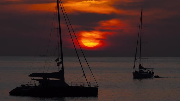 Sunset Landscape at Phuket