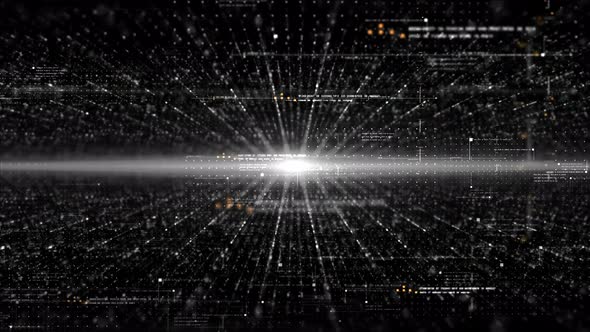 Cryptocurrency Blockchain Matrix Simulation 06