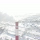 Smoking Chimney Of A Factory In Winter - VideoHive Item for Sale