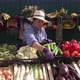 Cucumbers at the Farmers' Market. Slow Motion 2x. - VideoHive Item for Sale