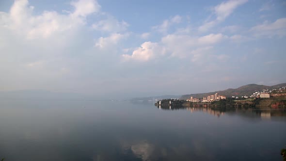 Fuxian Lake, Yunnan province