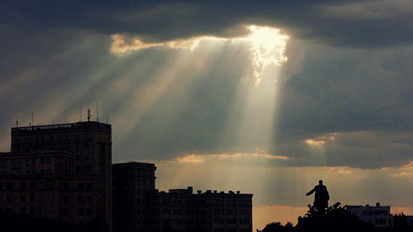 Rays from Clouds