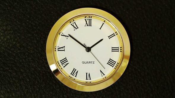 Watch with Roman Numerals in the Center