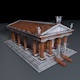 Greek Temple - 3DOcean Item for Sale