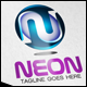 Neon Letter N 3D Logo - GraphicRiver Item for Sale