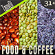 Healthy Food & Coffee Beans | Bundle - GraphicRiver Item for Sale
