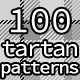  Tartan Pattern Collection - Vertical Grey Set - GraphicRiver Item for Sale