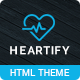 Heartify - Responsive Medical and Health Template - ThemeForest Item for Sale