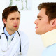 Doctor Talking To Patient With A Neck Injury - VideoHive Item for Sale