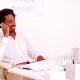 Businessman Talking On Phone At His Desk - VideoHive Item for Sale