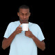 Casual Young Man Enjoying Cup Of Coffee 1 - VideoHive Item for Sale
