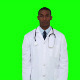 Serious Young Doctor Showing Tablets To Camera 2 - VideoHive Item for Sale