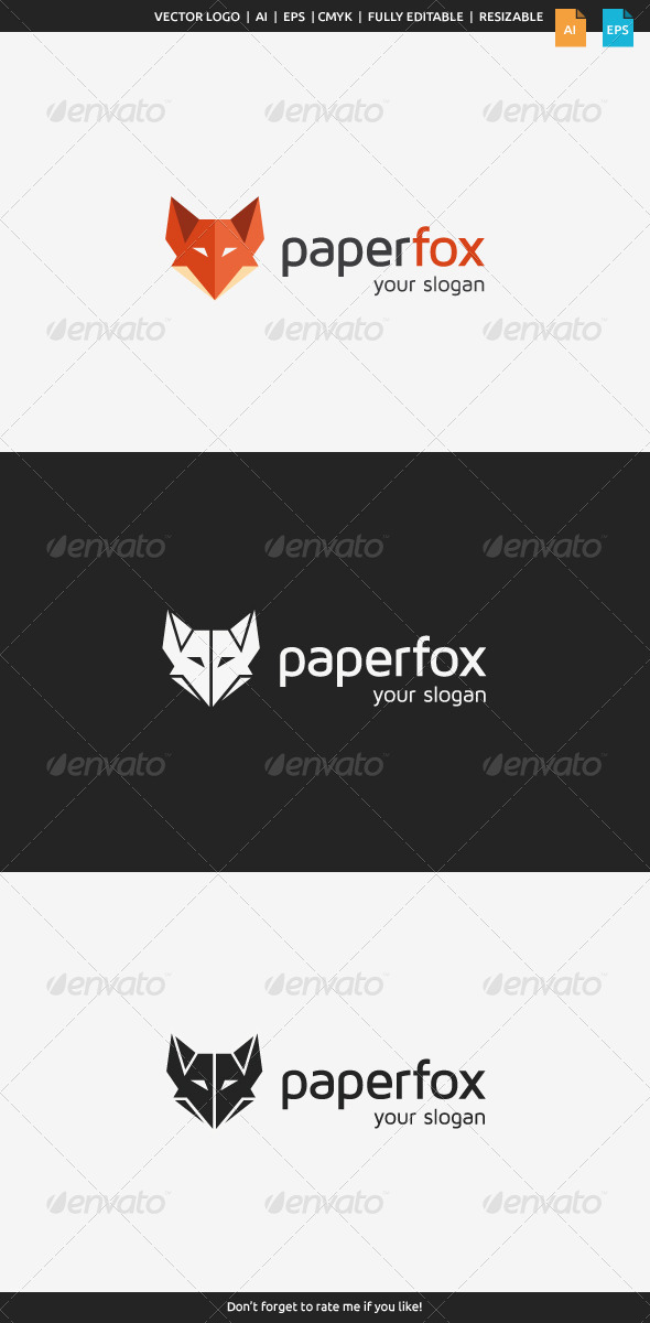 Paper Fox Logo
