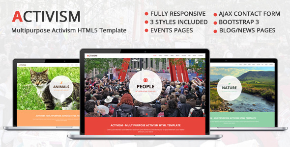 Activism - Multipurpose HTML5 Template