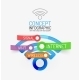 Vector Wifi Infographic Concept - GraphicRiver Item for Sale