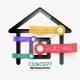 Home Icon Infographic Concept - GraphicRiver Item for Sale