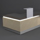 Horizon Reception Desk - 3DOcean Item for Sale