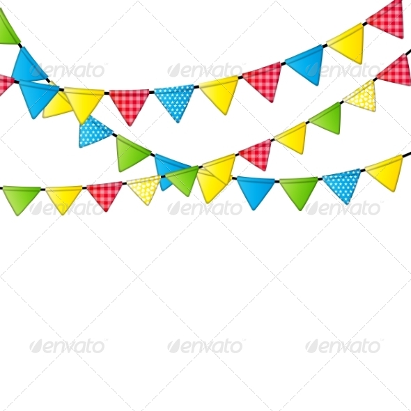 Party Flag Background