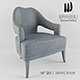 Brabbu - ?20 Armchair - 3DOcean Item for Sale