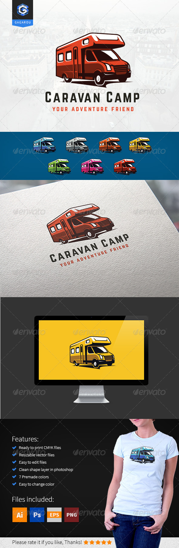 Caravan Camp logo