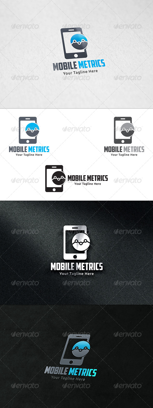 Mobile Marketing - Logo Template