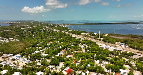 Drone stock footage Florida Keys