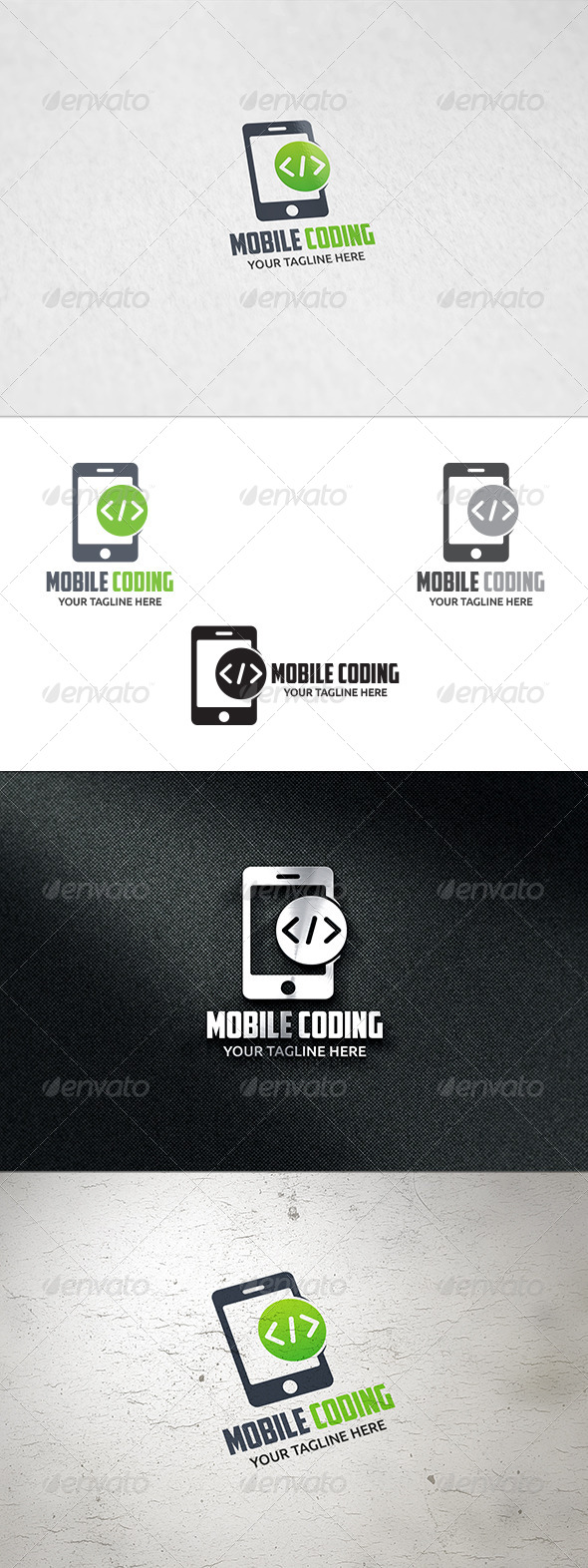 Mobile Coding - Logo Template