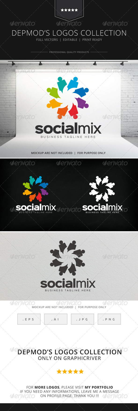 Social Mix Logo
