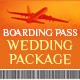  Boarding Pass Wedding Package - GraphicRiver Item for Sale