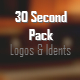 30 Second Ident Pack