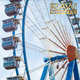 Ferris Wheel Against Blue Sky - VideoHive Item for Sale