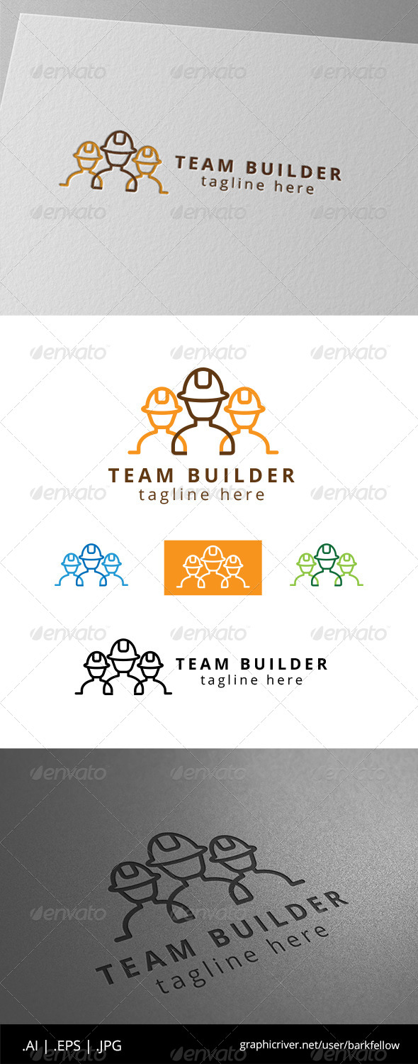 Team Construction and Builder Logo