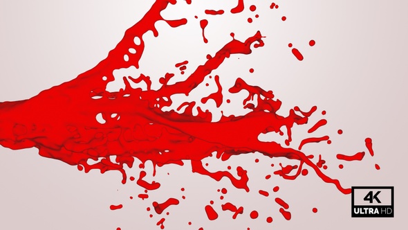 Splash Of Red Paint Stream alt