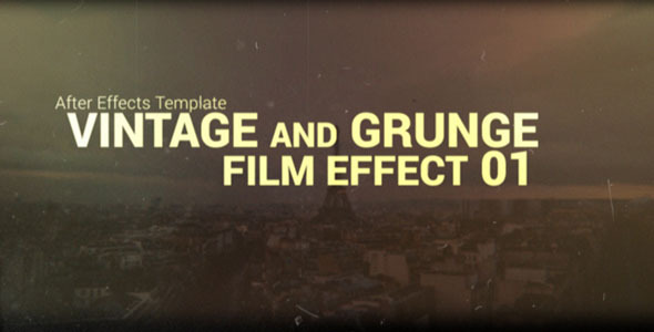 Vintage and Grunge Film Effect 01 alt