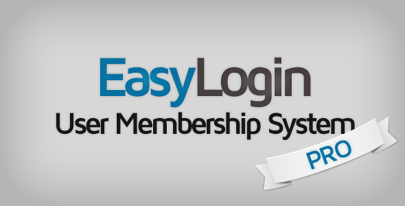 EasyLogin Pro - system członkostwa użytkowników