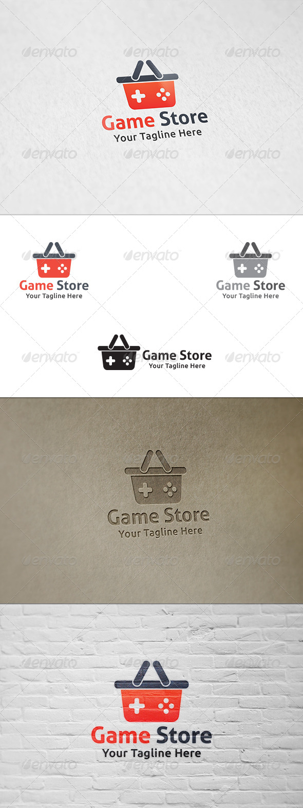 Game Store - Logo Template