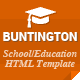 Buntington - Education HTML Template - ThemeForest Item for Sale